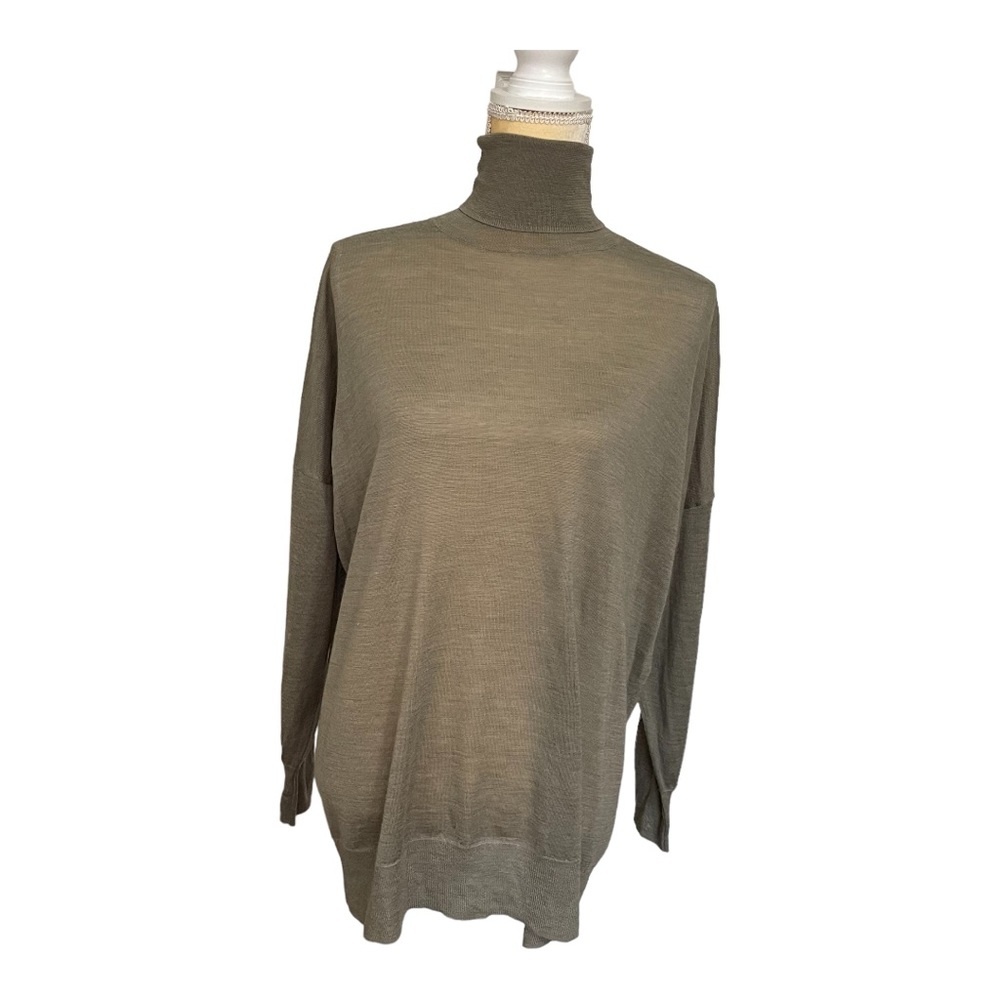 Zara Oversized Turtleneck Sweater with Dolman Sleeves Size‎ M